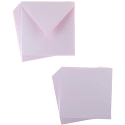 Sweet Dixie Pink Square Card and Envelope Packs (10) - Lilly Grace Crafts
