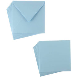 Sweet Dixie Blue Square Card and Envelope Packs (10) - Lilly Grace Crafts
