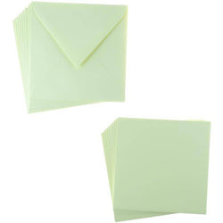 Sweet Dixie Yellow Square Card and Envelope Packs (10) - Lilly Grace Crafts
