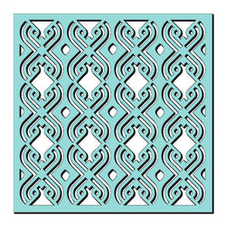 Sweet Dixie Vintage Background Stencil - Lilly Grace Crafts