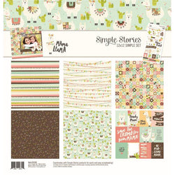 Simple Stories Mama Llama Collection Kit - Lilly Grace Crafts