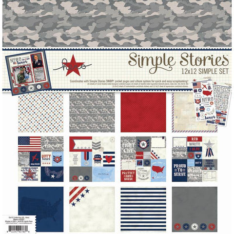 Simple Stories Simple Set - Hero Collection Kit - Hero - Lilly Grace Crafts