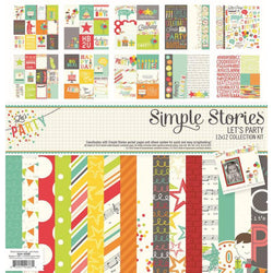 Simple Stories Lets Party Collection Kit - Lilly Grace Crafts