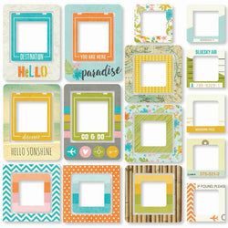 Simple Stories You Are Here! Chipboard Frames - Lilly Grace Crafts