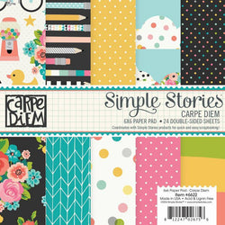 Simple Stories Carpe Diem  6x6 Paper Pad - Lilly Grace Crafts