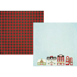 Simple Stories Classic Christmas- City Sidewalks  - Packs of 10 Sheets - Lilly Grace Crafts