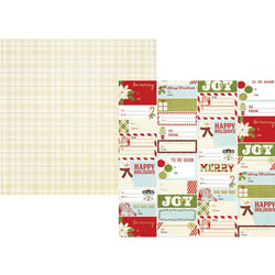 Simple Stories Classic Christmas- Holiday Wishes Packs of 10 Sheets - Lilly Grace Crafts