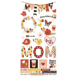 Simple Stories Mom Simple Set - 6x12 Sticker - Lilly Grace Crafts