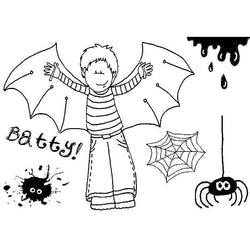 Clear Stamps SJ Batty! Clear Stamps - Lilly Grace Crafts