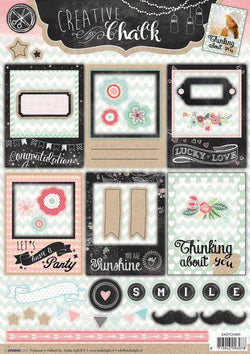 Studio Light Easy A4 Decoupage with Chalk Nbr 463 - Lilly Grace Crafts