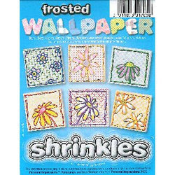 Shrink Art Wallpaper - Frosted 6 sheets - Lilly Grace Crafts