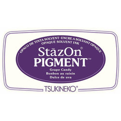 Tsukineko Stazon Pigment Ink Pad Grape Candy - Lilly Grace Crafts