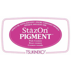 Tsukineko Stazon Pigment Ink Pad Pink Cosmos - Lilly Grace Crafts