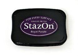 Tsukineko Royal Purple StazOn Pad - Lilly Grace Crafts