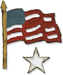 Movers and Shapers - 2PK - Mini Old Glory Set - Lilly Grace Crafts