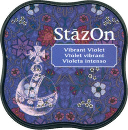 Tsukineko Stazon Midi Pad Vibrant Violet - Lilly Grace Crafts