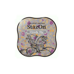 Tsukineko Stazon Midi Pad Cloudy Sky - Lilly Grace Crafts