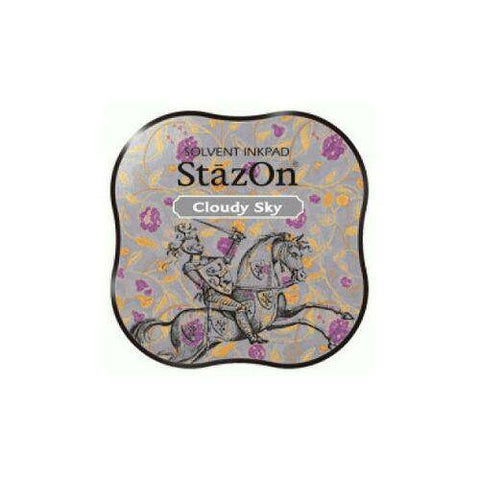 Tsukineko Stazon Midi Pad Cloudy Sky - Lilly Grace Crafts