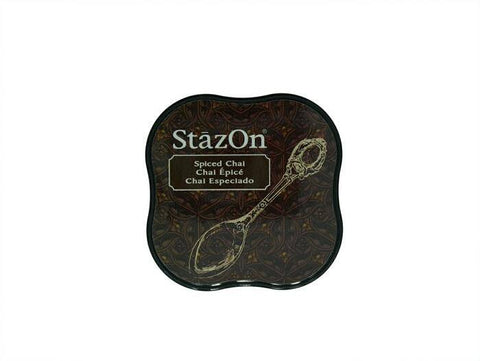 Tsukineko Stazon Midi Pad Spiced Chai - Lilly Grace Crafts