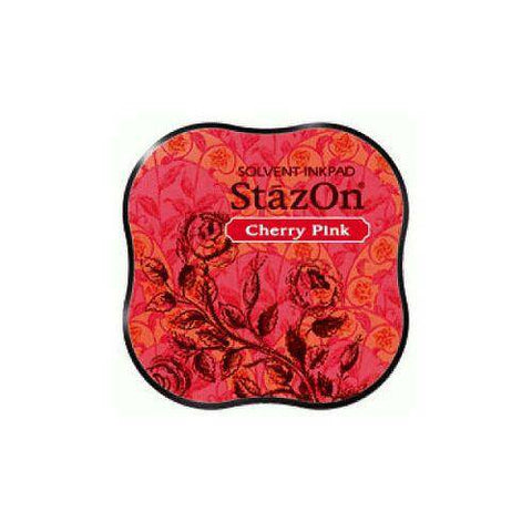 Tsukineko Stazon Midi Pad Cherry Pink - Lilly Grace Crafts