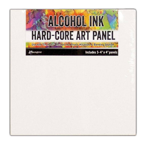 Ranger Industries Hard Core Art Panels 4" x 4" - Pack of 3 - Lilly Grace Crafts