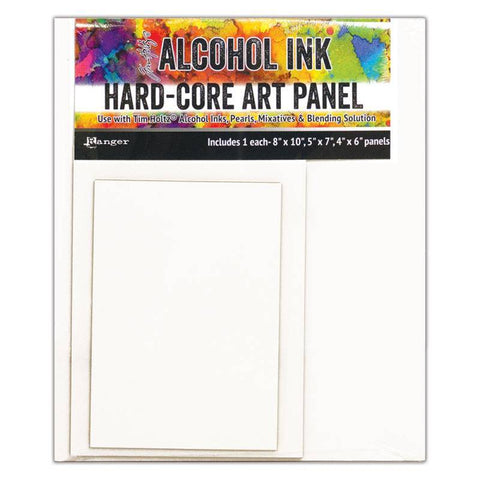 Ranger Industries Hard Core Art Panels Rectangle - 3 Pack - 1 each of 4" x 6", 5" x 7" and 8" x 10" - Lilly Grace Crafts