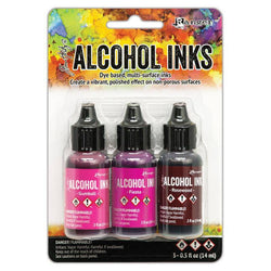 Ranger Industries Tim Holtz Alcohol Ink 3 Pack Pink/Red - Lilly Grace Crafts