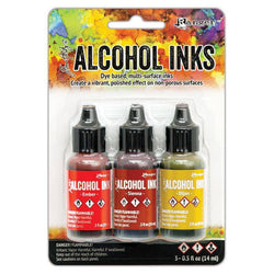 Ranger Industries Tim Holtz Alcohol Ink 3 Pack Orange/Yellow - Lilly Grace Crafts