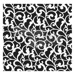 The Crafters Workshop Endless Swirls 6x6 inch Stencil - Lilly Grace Crafts