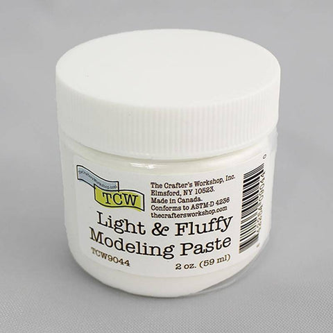 The Crafters Workshop Light and Fluffy Modeling Paste 2oz. - Lilly Grace Crafts