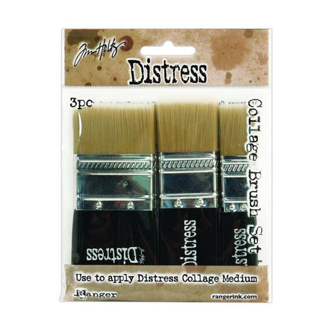 Ranger Industries Distress Collage Brush 3 Pack - Lilly Grace Crafts