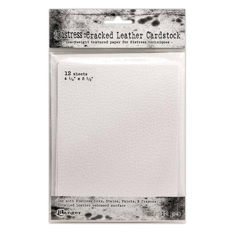 Ranger Industries Distress Cracked Leather Paper Small - Lilly Grace Crafts