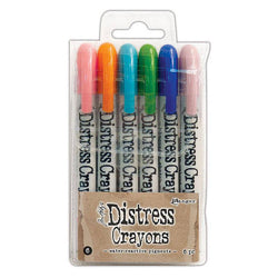 Ranger Industries Distress Crayons Set 6 - Lilly Grace Crafts