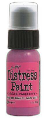 Ranger Industries Picked Raspberry 1oz Distress Paint - Lilly Grace Crafts