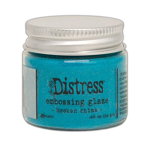 Ranger Industries Broken China Tim Holtz Distress Embossing Glaze - Lilly Grace Crafts