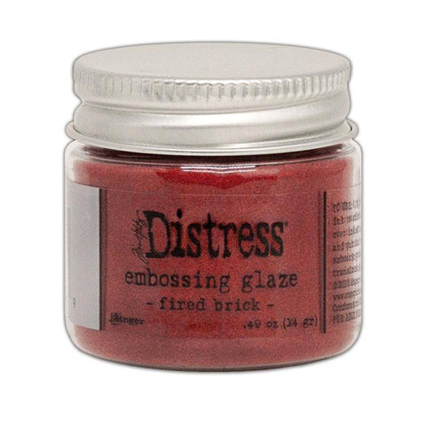 Ranger Industries Fired Brick Tim Holtz Distress Embossing Glaze - Lilly Grace Crafts