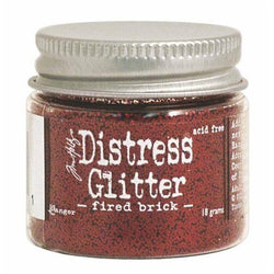 Distress Glitter - Fired Brick - Lilly Grace Crafts