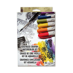 Ranger Industries Distress Crayon Watercolor Kit - Lilly Grace Crafts