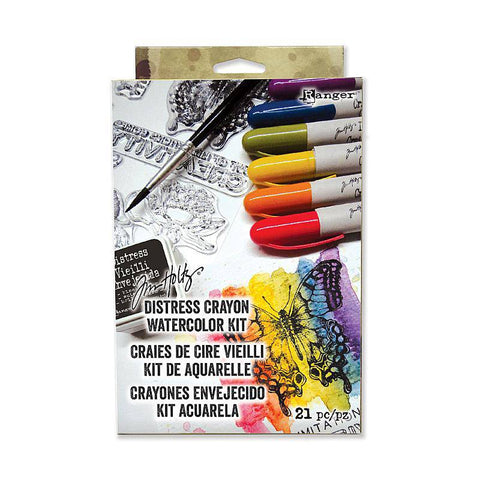 Ranger Industries Distress Crayon Watercolor Kit - Lilly Grace Crafts