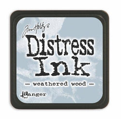 Ranger Industries Weathered Wood mini ink pad - Lilly Grace Crafts