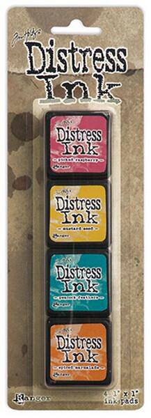 Ranger Industries Tim Holtz Distress Ink Minis Kit 1 - Sold in one strip of 4 pads - Lilly Grace Crafts