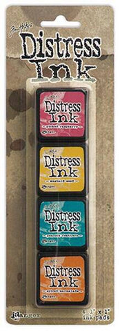 Ranger Industries Tim Holtz Distress Ink Minis Kit 1 - Sold in one strip of 4 pads - Lilly Grace Crafts