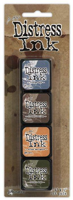 Ranger Industries Distress Mini Kit 9 - Sold in one strip of 4 pads - Lilly Grace Crafts