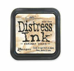 Ranger Industries Antique Linen Distress Ink Pad - Lilly Grace Crafts