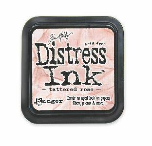 Ranger Industries Tattered Rose Distress Ink Pad - Lilly Grace Crafts