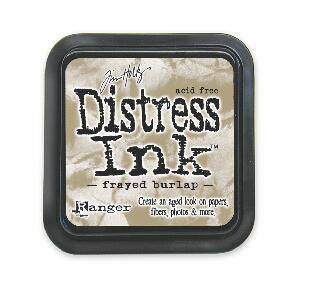 Ranger Industries Frayed Burlap Distress Ink Pad - Lilly Grace Crafts