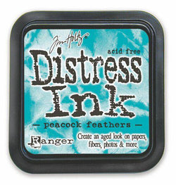 Ranger Industries Peacock Feathers Distress Ink Pad - Lilly Grace Crafts