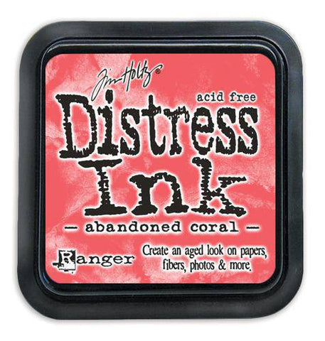 Ranger Industries Distress Ink Pad Abandoned Coral - Lilly Grace Crafts