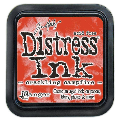 Ranger Industries Tim Holtz Distress Inks Pad Crackling Campfire - Lilly Grace Crafts