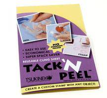 Tsukineko Tack n Peel Reusable Cling Sheet - Lilly Grace Crafts